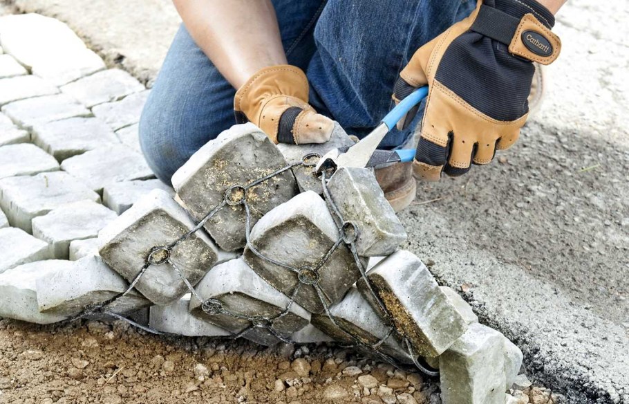 Дорожка из цемента