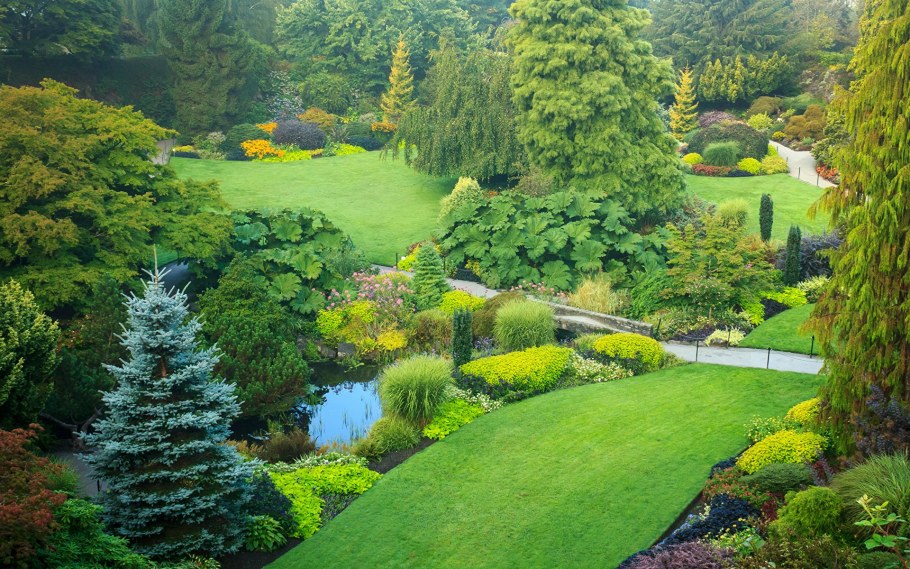 Пейзажный стиль в ландшафте