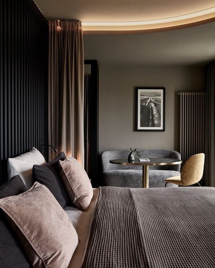 Шоколадная спальня