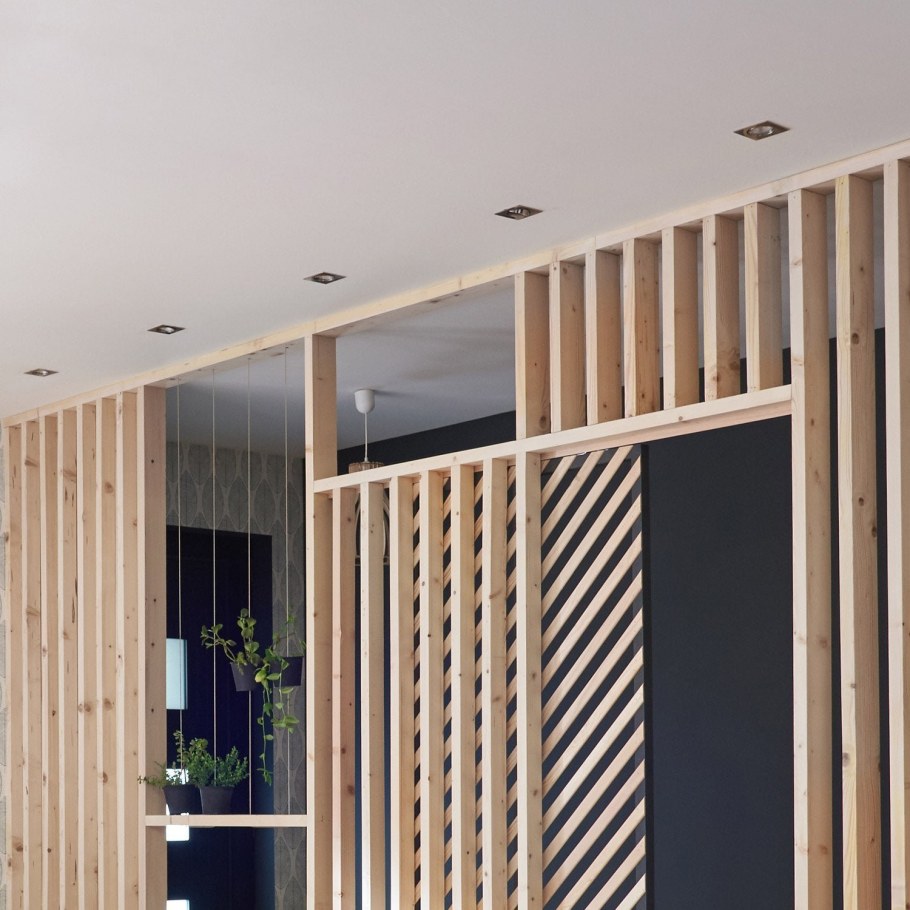 Реечная перегородка с поворотным механизмом Sofia 37