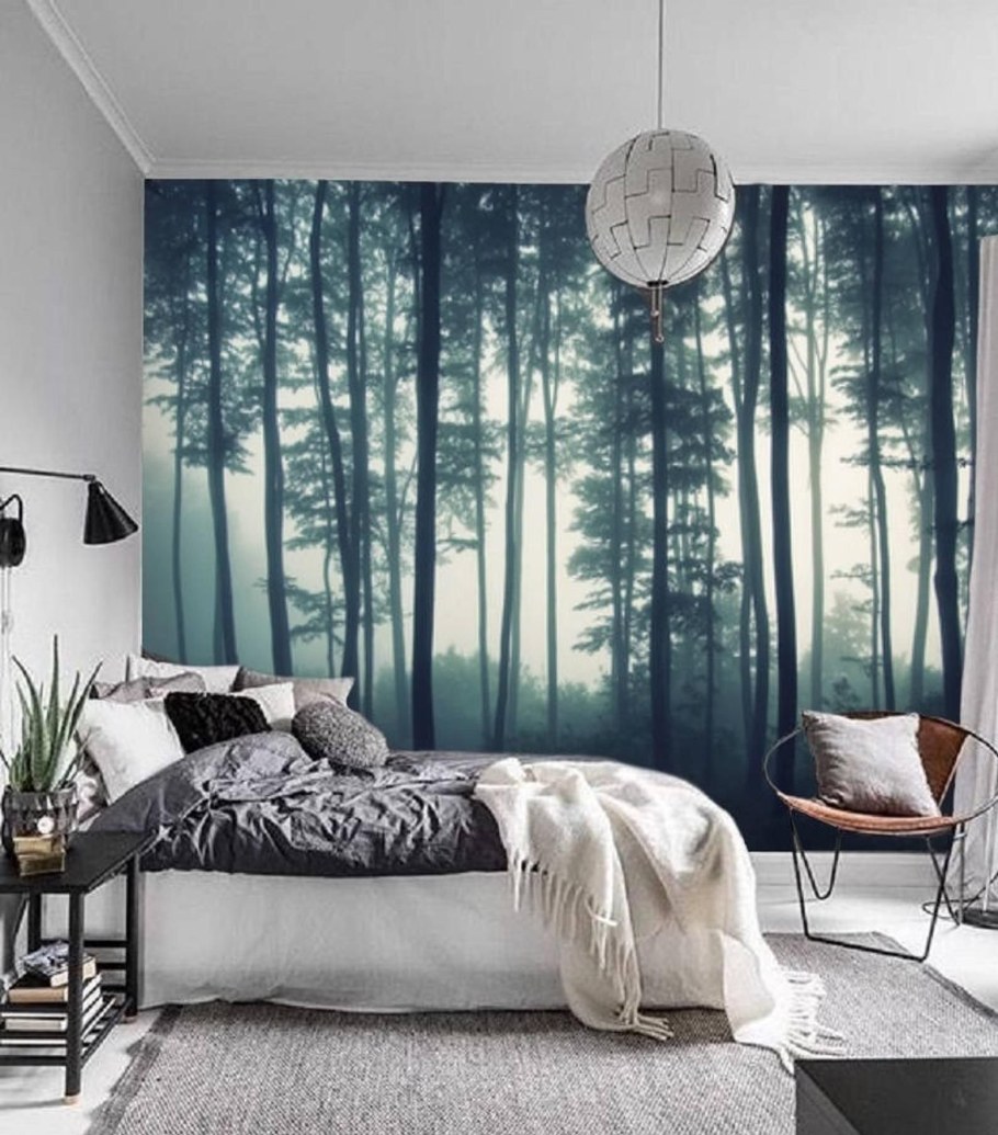 Комната в стиле леса