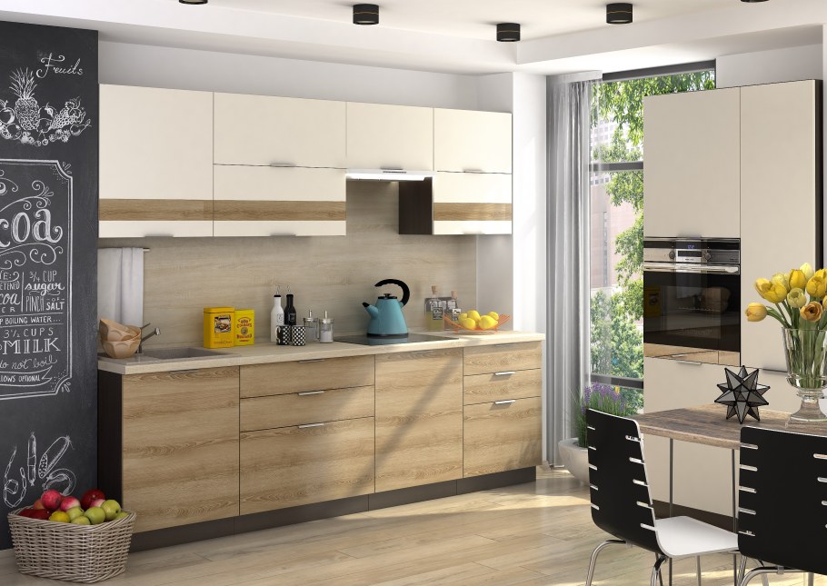 Кухня Терра Смоки софт /ель Карпатская