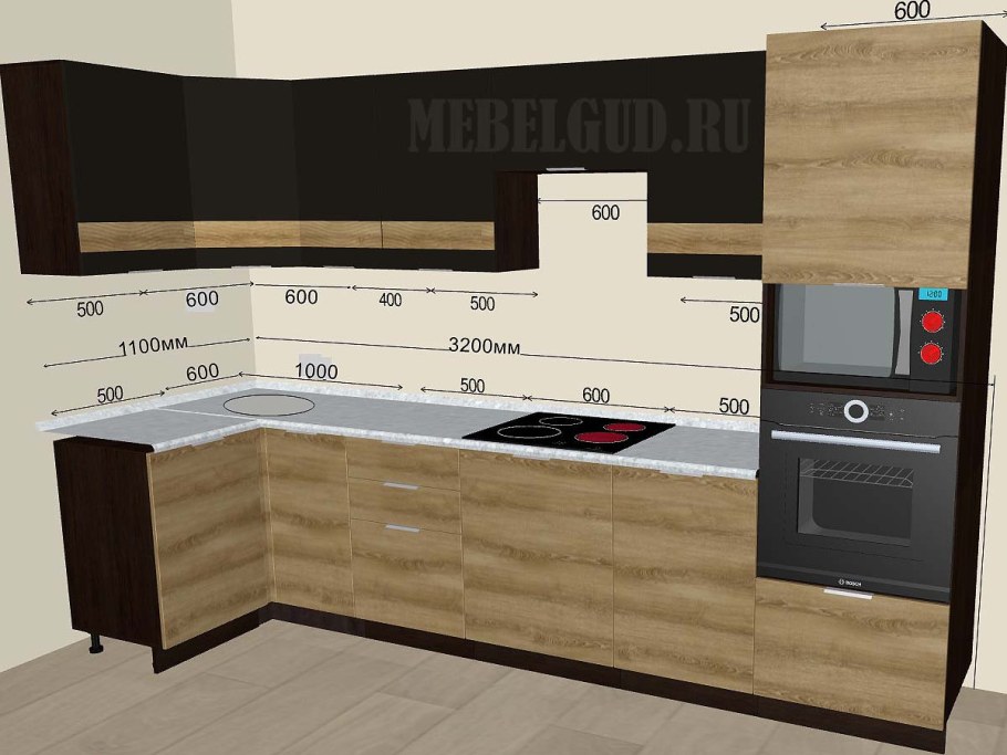 Кухня Терра Смоки софт