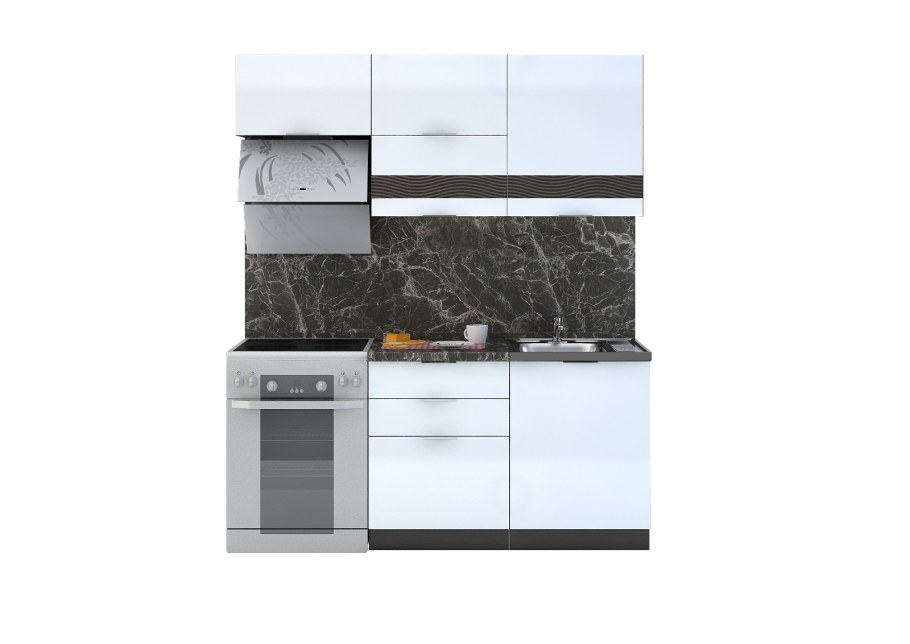 Кухня Терра Глосс Сурская мебель