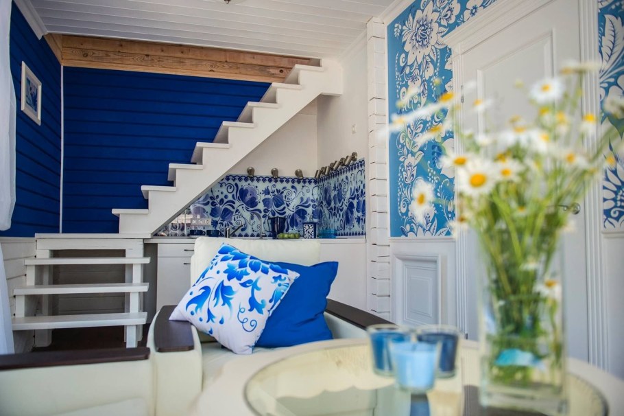 Стиль Гжель в интерьере