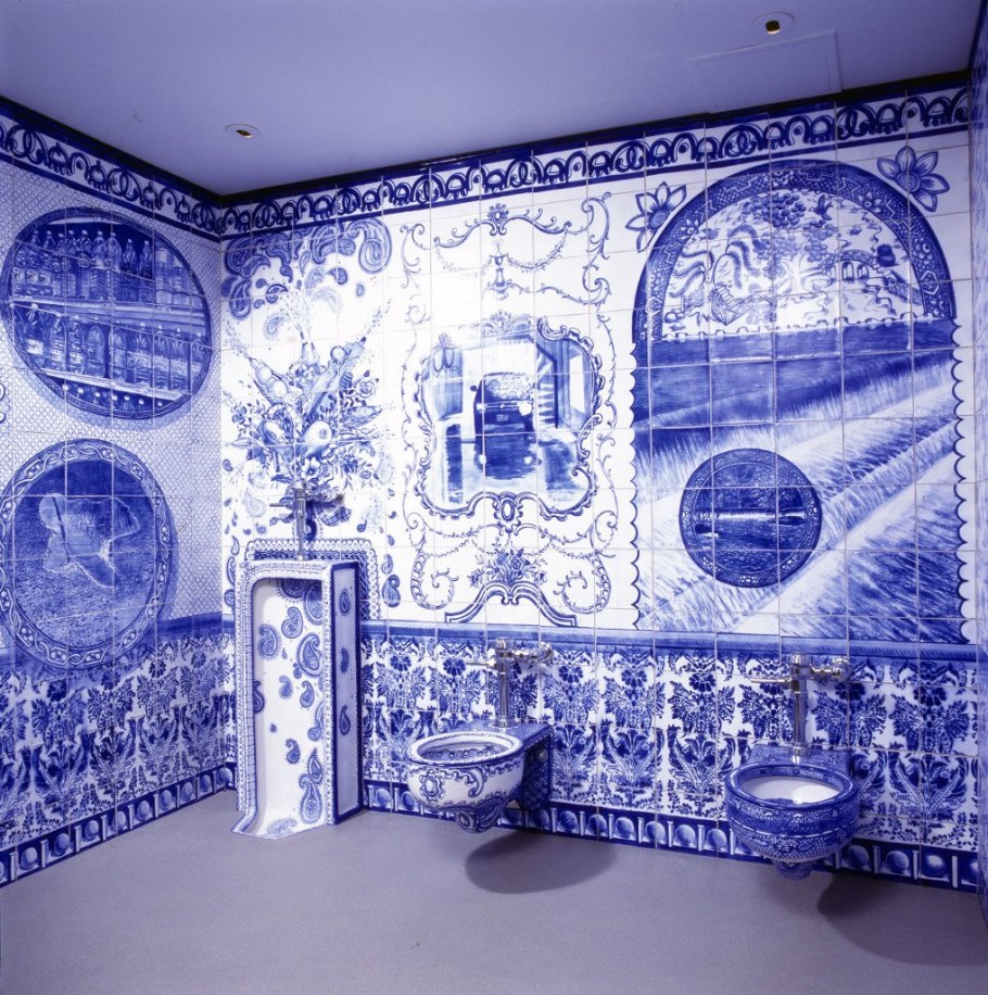 Ванная комната Гжель