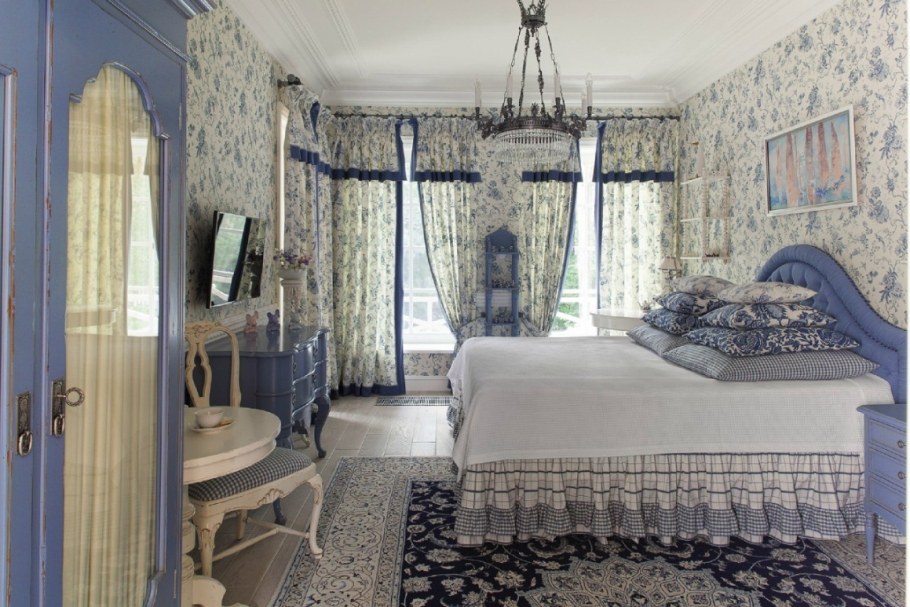 Шторы в стиле Прованс в интерьере