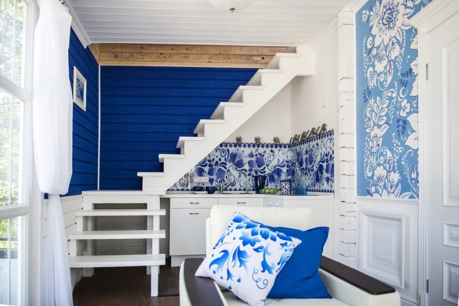 Стиль Гжель в интерьере