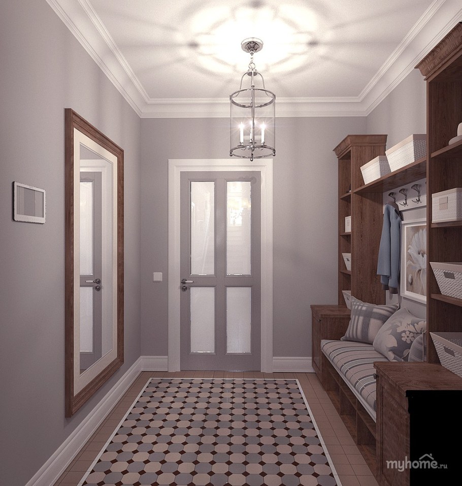 Прихожая в одноэтажном доме