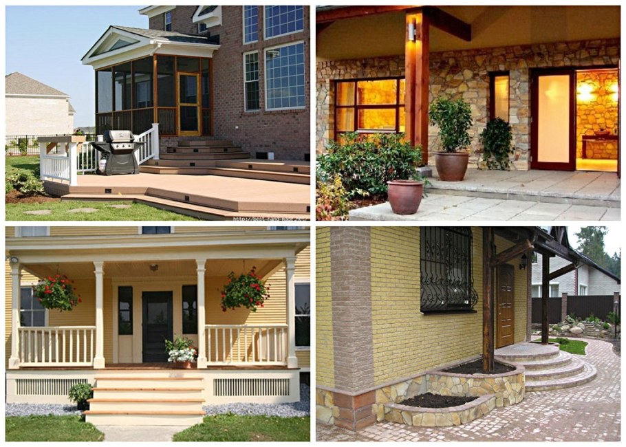 Современное крыльцо