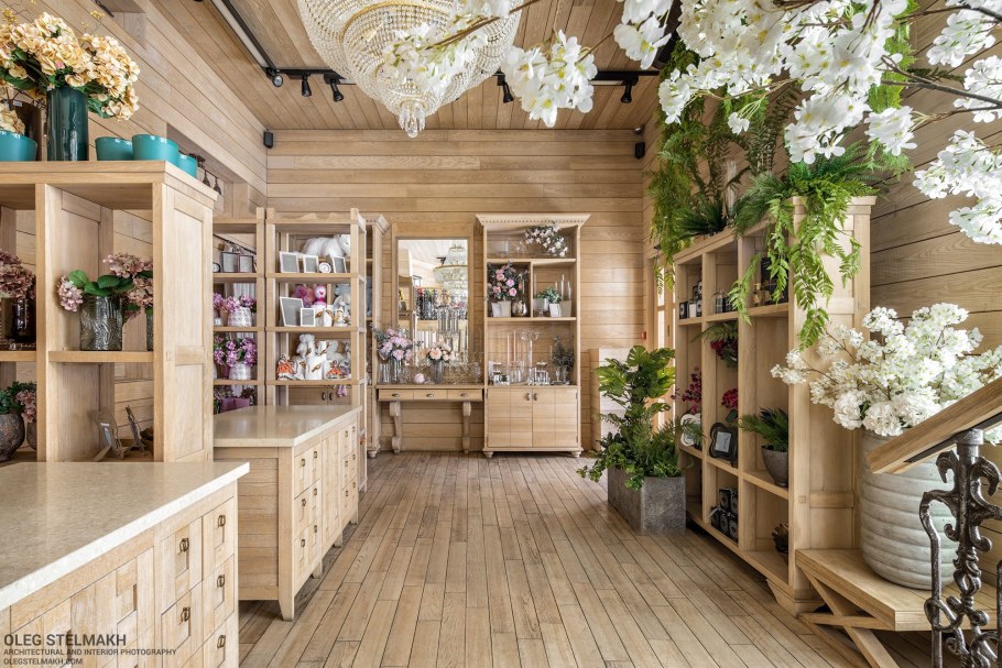 Салон цветов интерьер