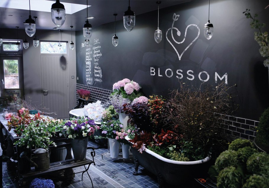 Интерьер цветочного салона