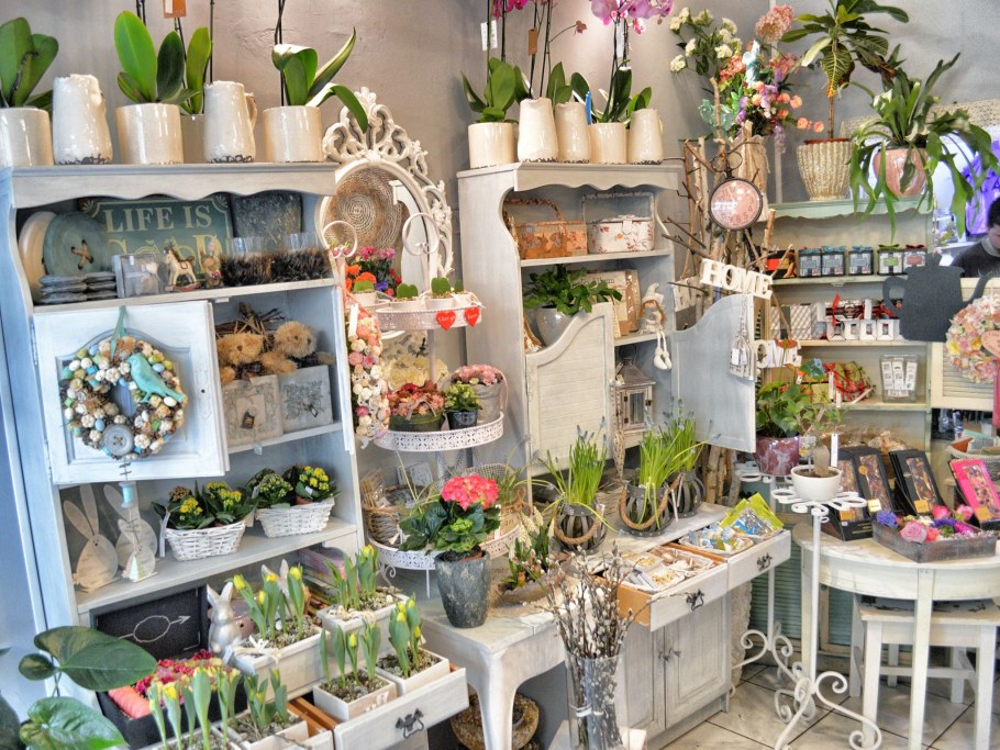 Салон цветов интерьер