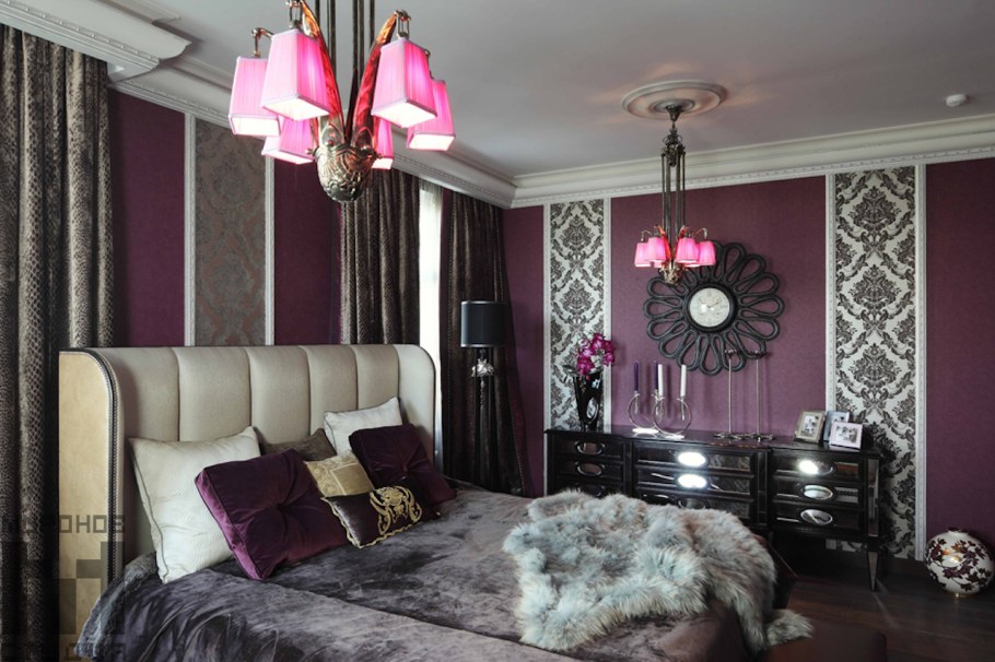 Спальня в стиле арт деко