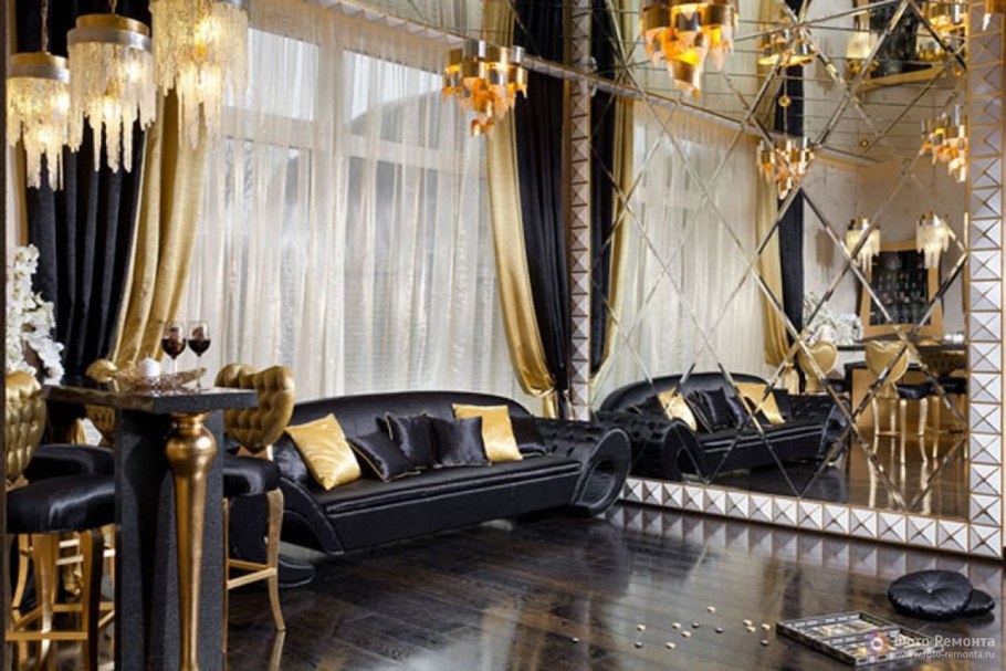 Интерьер дома в стиле арт-деко