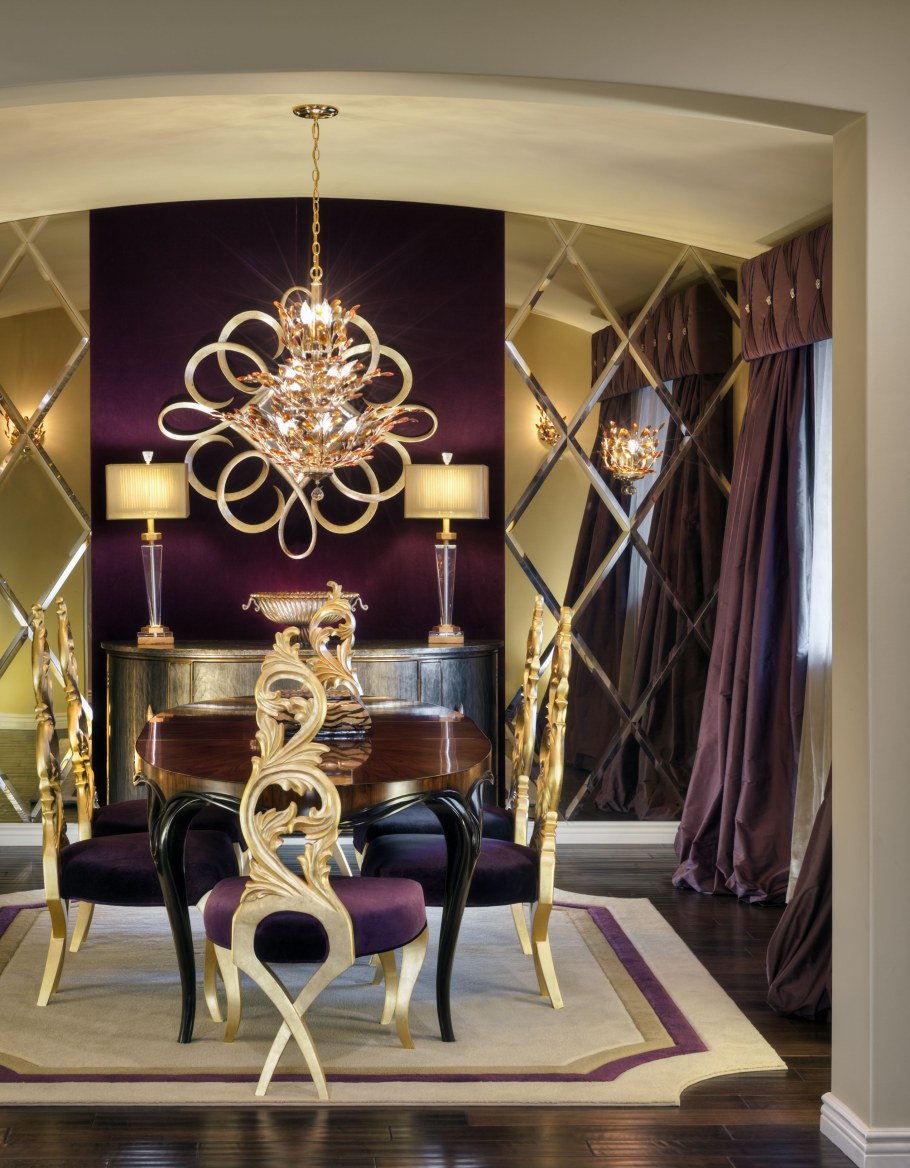 Золотой интерьер