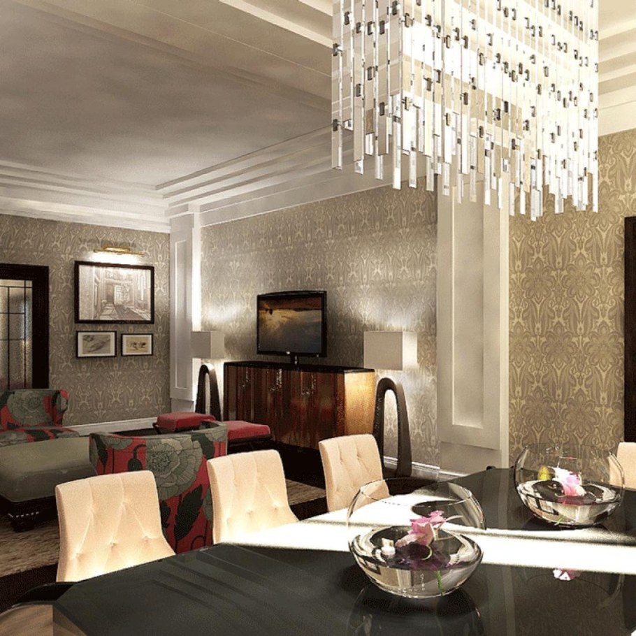 Гостиная в стиле арт деко