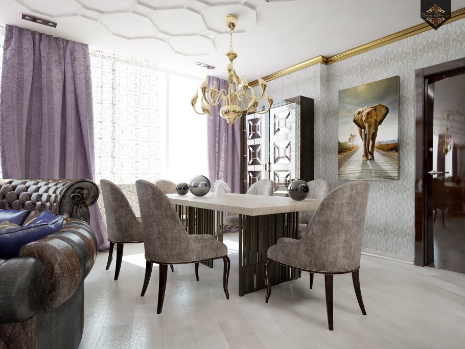 Эклектика с арт деко