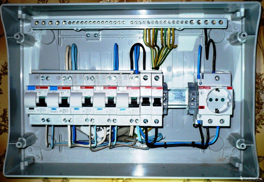 Щит распределительный квартирный расключенный