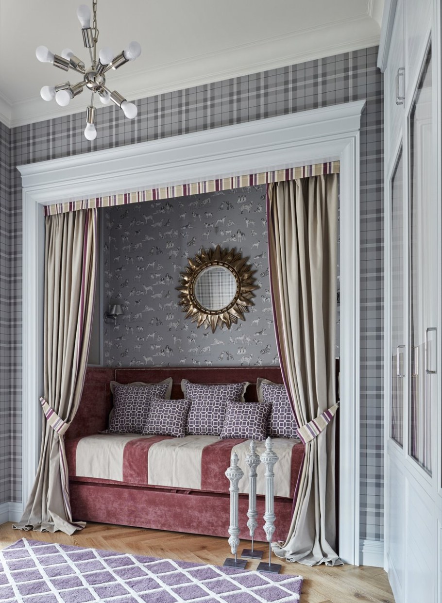 Спальня в английском стиле