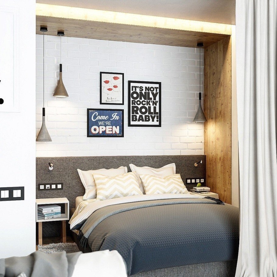 Ниша для кровати