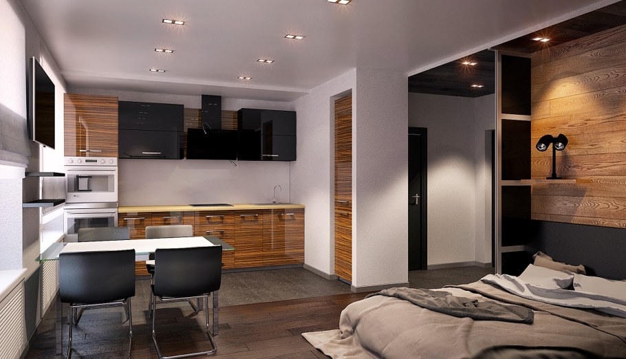 Квартира красивая студия