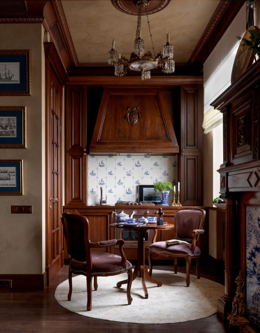 Классический английский интерьер