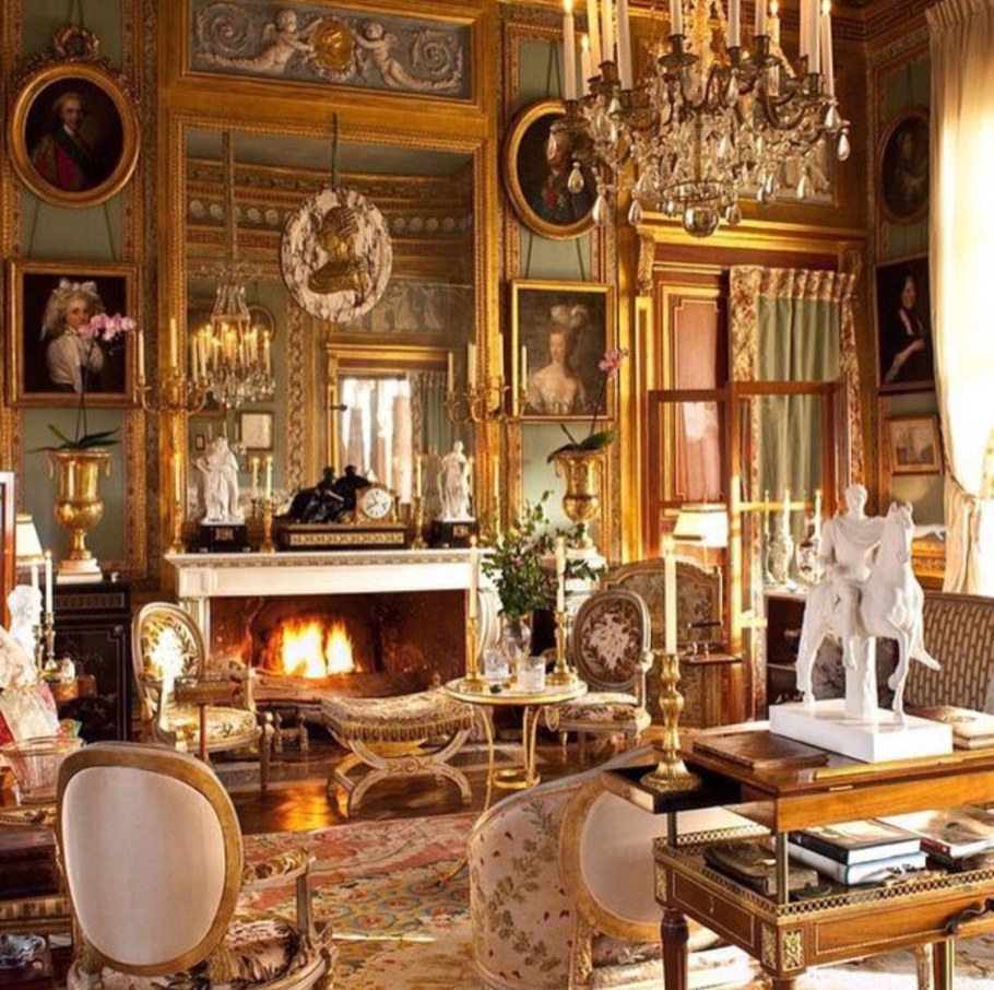 Интерьер в стиле Ампир Англия 19 век