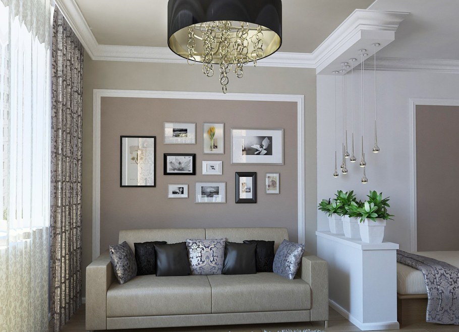 Декор в интерьере гостиной