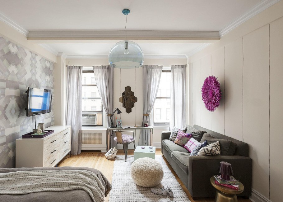 Гостиная-спальня 15м2 икея