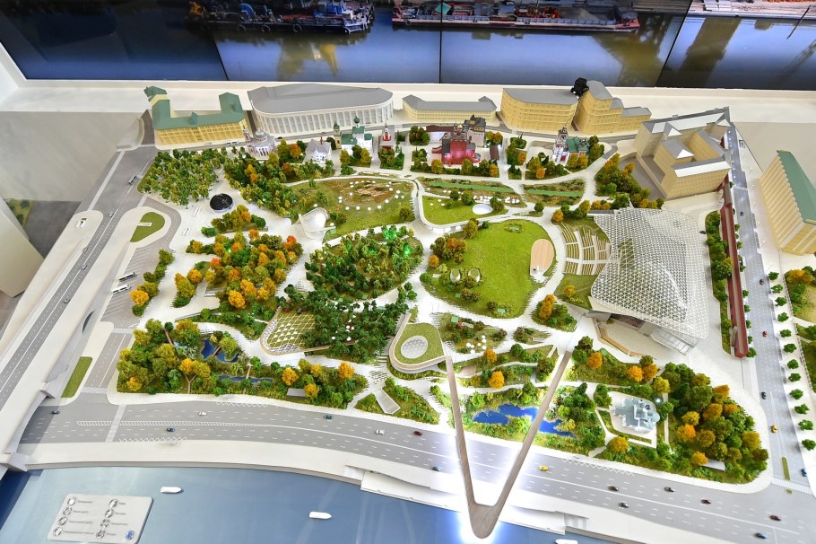 Парк Зарядье проект