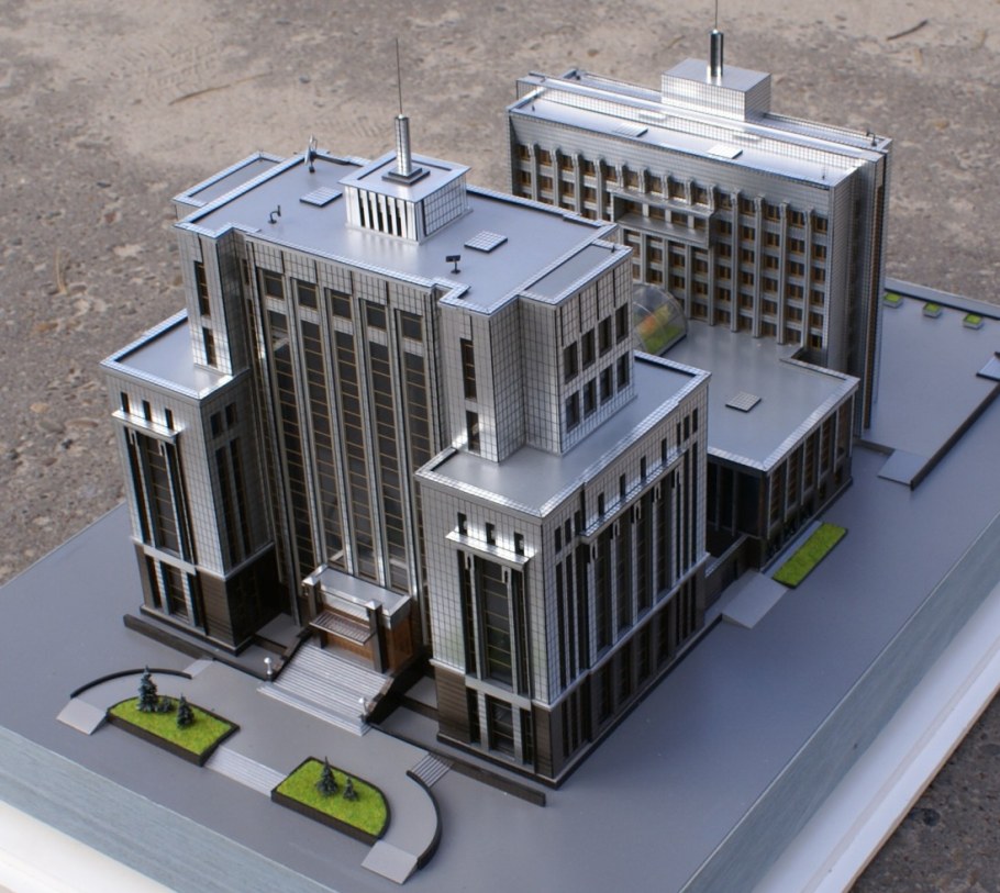 Архитектурный макет здания
