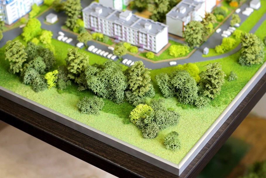 Ландшафтный макет для детского сада