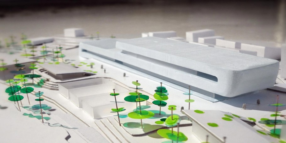 Макет благоустройства