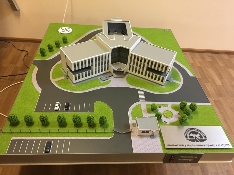 Архитектурный макет школы