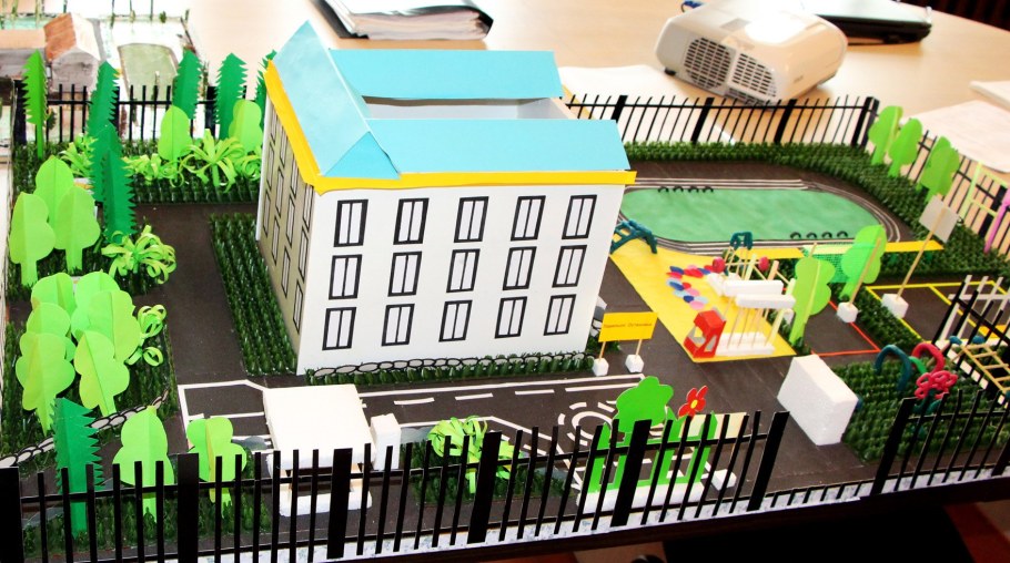 Макет школы будущего