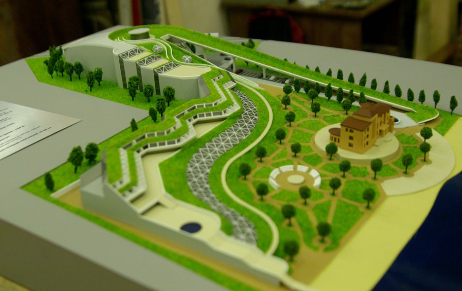 Макет парка