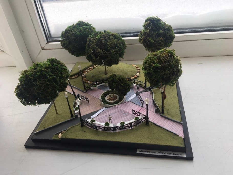 Ландшафтный макет