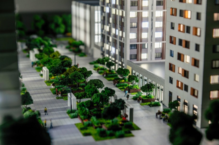 Макеты ЖК комплексов