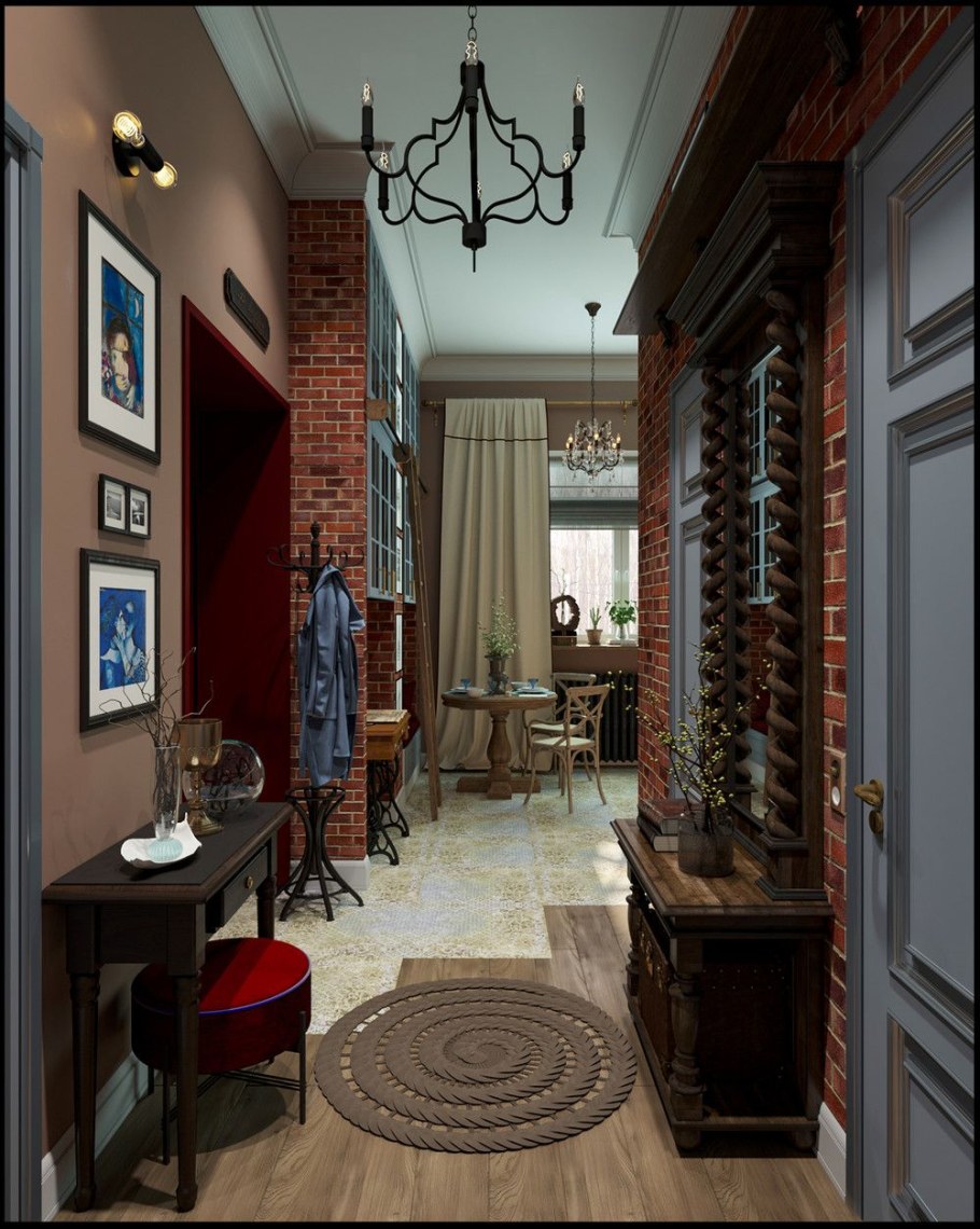 Сталинка в стиле лофт