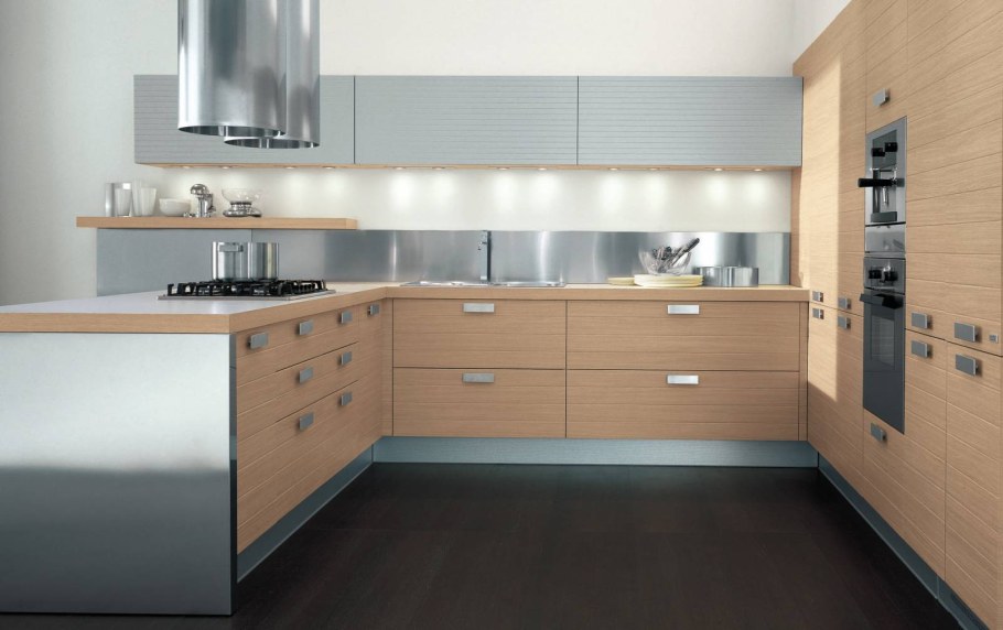 П-образная кухня