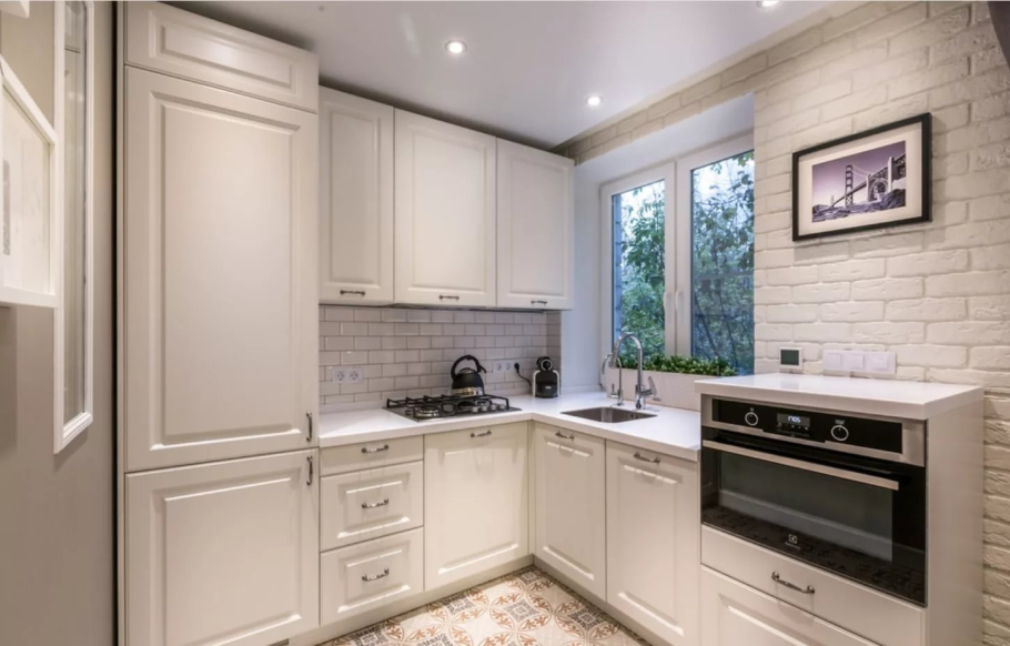 Угловая кухня Нео класика