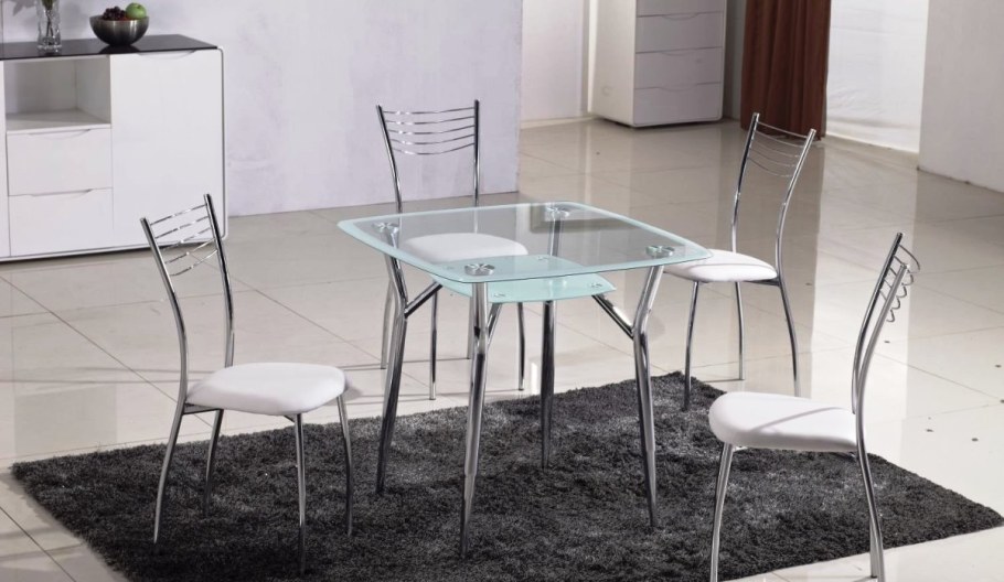 Стол обеденный Метта в-2 стекло