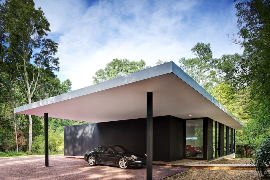 Навес в современном стиле