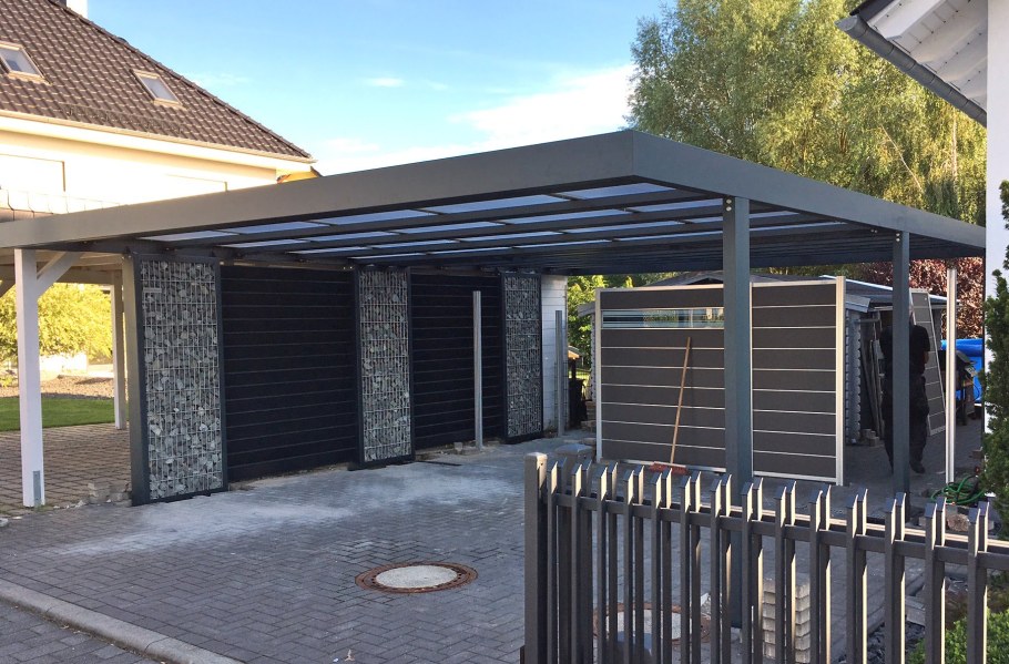 Навес гараж для автомобиля