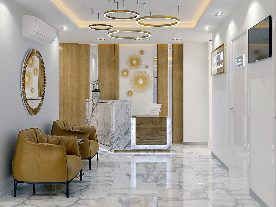 Интерьер стоматологической клиники