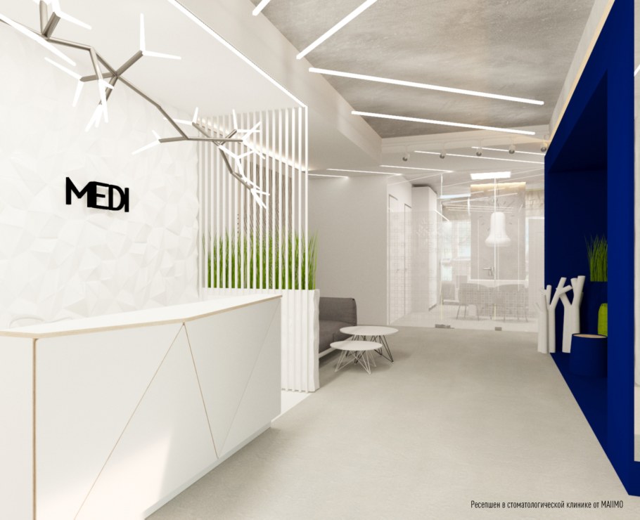 Оригинальный дизайн медицинских центров