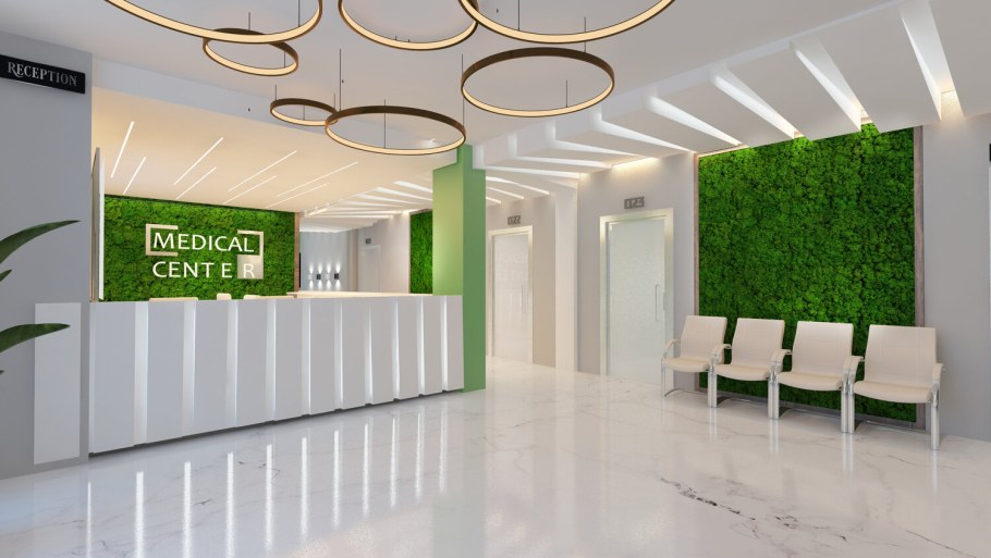 Интерьер медицинского центра
