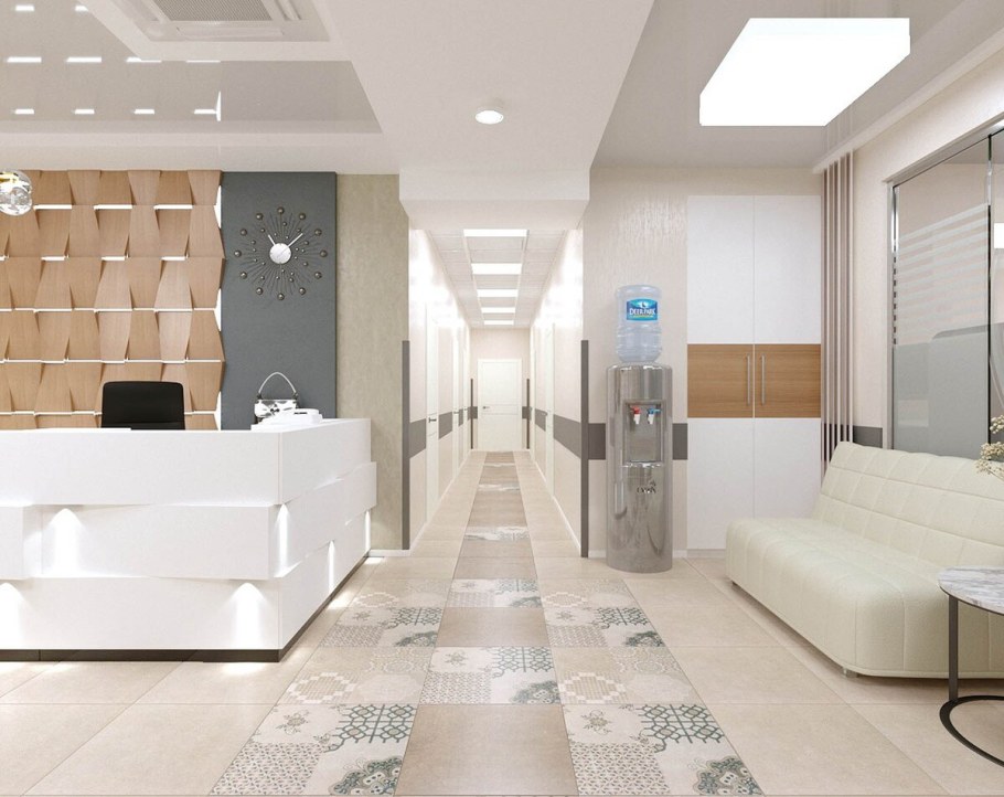 Ресепшен в клинике