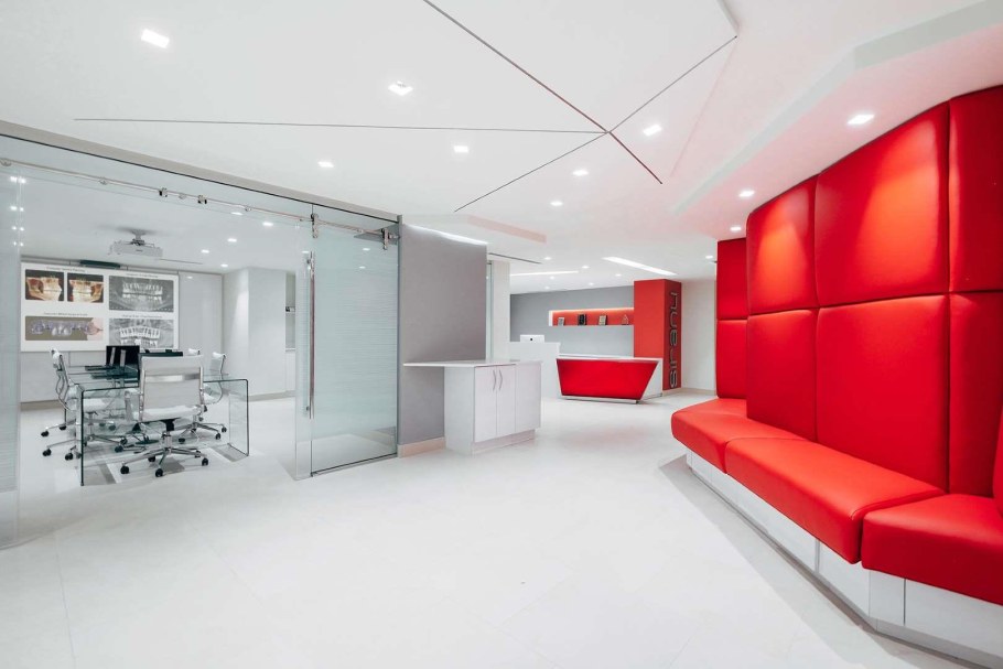 Интерьер клиники в современном стиле